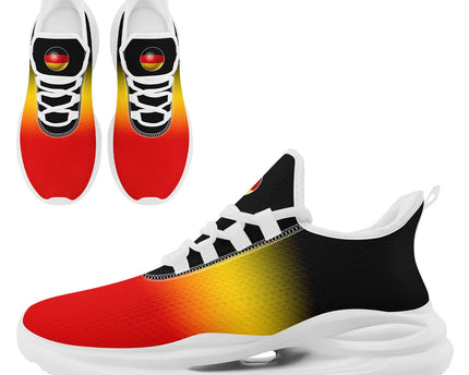 Custom Germany 2026 World Cup Jersey Sneakers Sports Shoes and Hat Combo Offer - White/Green