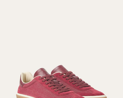Men's Loro Piana Tennis Walk Fire Sneakers