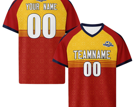 Custom Spain 2026 World Cup Jersey Sneakers and Hat Combo Offer