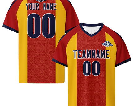 Custom Spain 2026 World Cup Jersey Sneakers and Hat Combo Offer