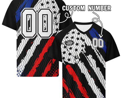 Custom United States2026 World Cup Jersey Sneakers and Hat Combo