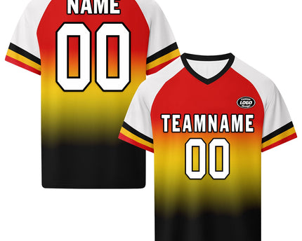 Custom Germany 2026 World Cup Jersey Sneakers Sports Shoes and Hat Combo Offer - White/Green