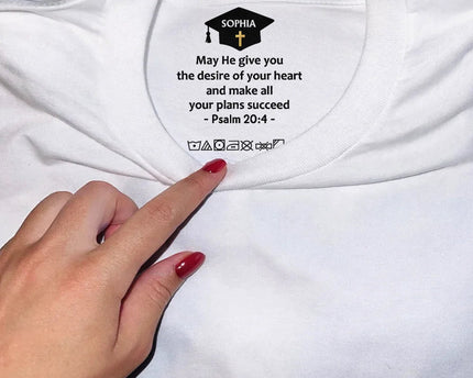Faith Over Fear Bible Verse - Personalized T Shirt