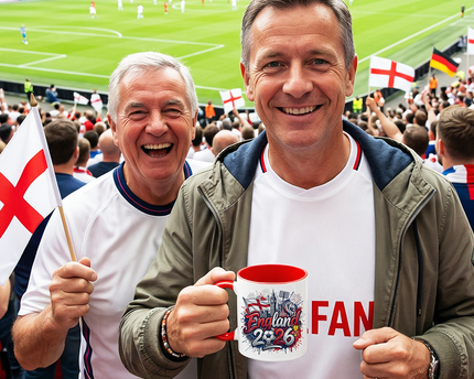 England 2026 Soccer Cup Global Championship Mug, Football Fans Gift