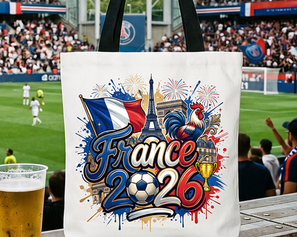 France 2026 Soccer Cup Global Championship Tote Bag