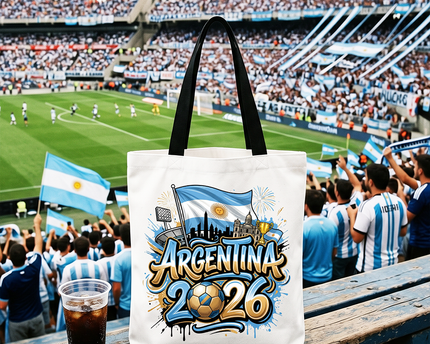 Argentina 2026 Soccer Cup Global Championship Tote Bag