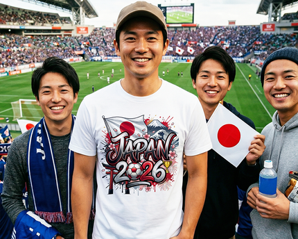 Japan 2026 Soccer Cup Global Championship T-Shirt, Fans Football Tee
