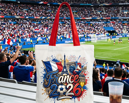 France 2026 Soccer Cup Global Championship Tote Bag