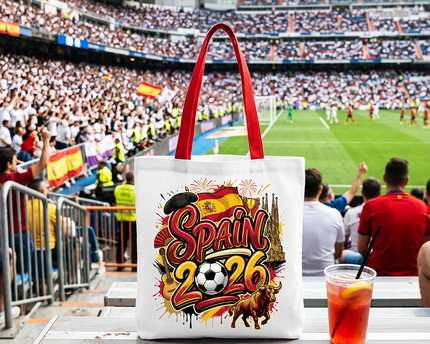 Spain 2026 Soccer Cup Global Championship Tote Bag