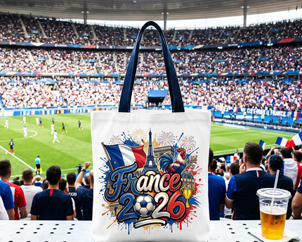 France 2026 Soccer Cup Global Championship Tote Bag