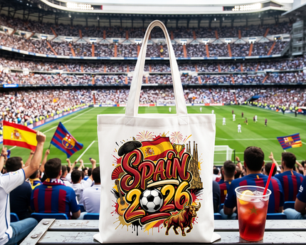 Spain 2026 Soccer Cup Global Championship Tote Bag