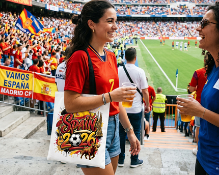 Spain 2026 Soccer Cup Global Championship Tote Bag