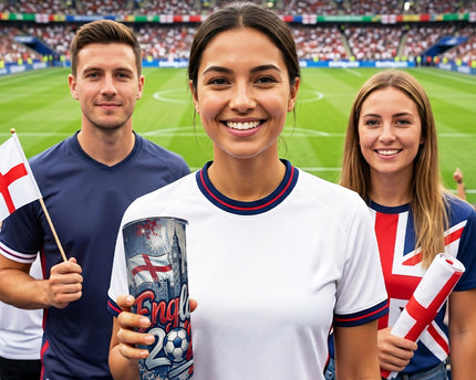 England 2026 Soccer Cup Global Championship 20oz Tumbler
