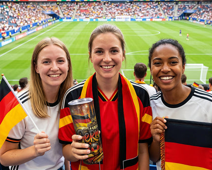 Germany 2026 Soccer Cup Global Championship 20oz Tumbler With Lid and Stainless Steel Straw, Fans Football Gift Cup