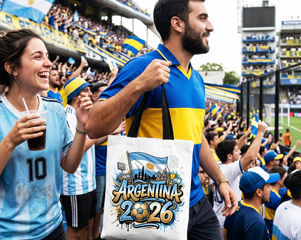 Argentina 2026 Soccer Cup Global Championship Tote Bag