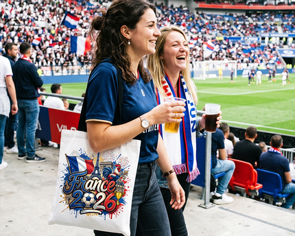 France 2026 Soccer Cup Global Championship Tote Bag
