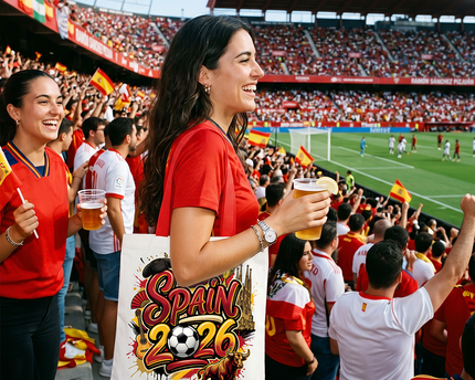 Spain 2026 Soccer Cup Global Championship Tote Bag
