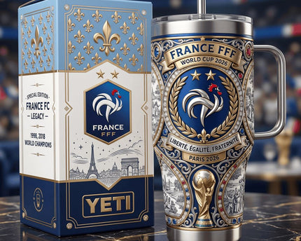 France FIFA World Cup 2026 Collector's Edition YETI Tumbler