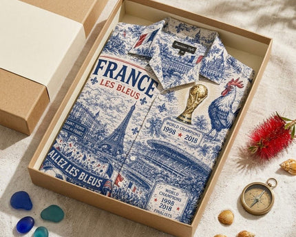 France Les Bleus World Cup 2026 Limited Edition Hawaiian Shirt