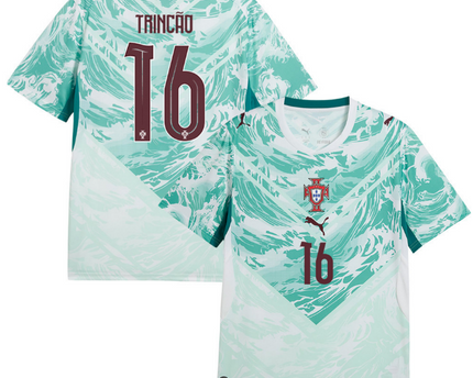 Francisco Trincao Portugal National Team 2026 Away Jersey - White
