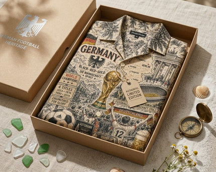 Germany Die Mannschaft World Cup 2026 Limited Edition Hawaiian Shirt