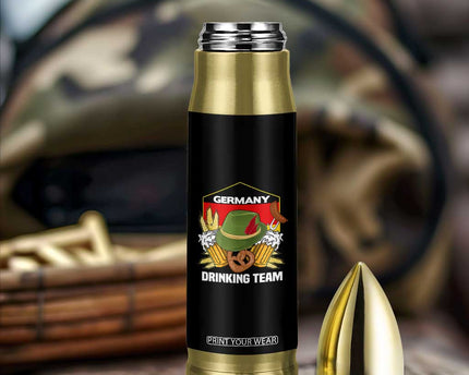 Germany Drinking Team Bullet Tumbler Germany Beer Festivals Oktoberfest Alpine hat Barley