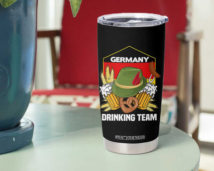 Germany Drinking Team Tumbler Cup Germany Beer Festivals Oktoberfest Alpine hat Barley