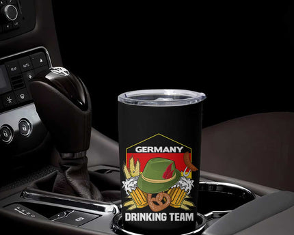 Germany Drinking Team Tumbler Cup Germany Beer Festivals Oktoberfest Alpine hat Barley