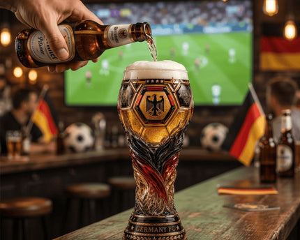Germany World Cup 2026 Soccer Trophy Beer Glass