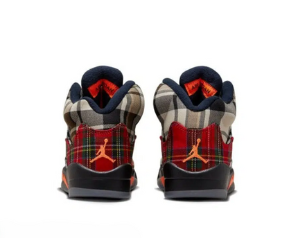Men's Nike Air Jordan 5 Retro Plaid Shoes