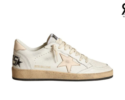 Golden Goose Women's Ball Star Leopard Low-Top Sneakers