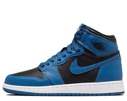 Men's Air Jordan 1 High 'Dark Marina Blue’ Shoes