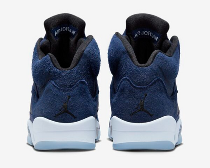 Men's Nike Air Jordan 5 Retro Midnight Navy Shoes