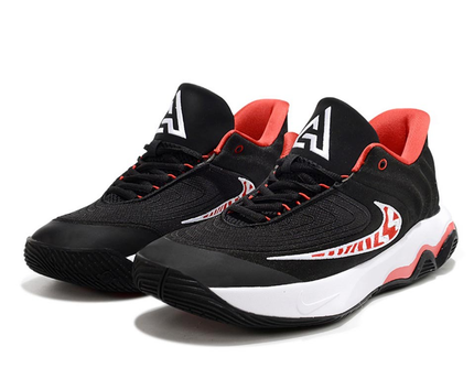 Men's Nike Giannis Immortality 4 Black Red Shoes