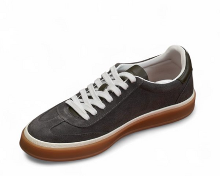 Men's Loro Piana Tennis Walk Gray Brown  Sneakers