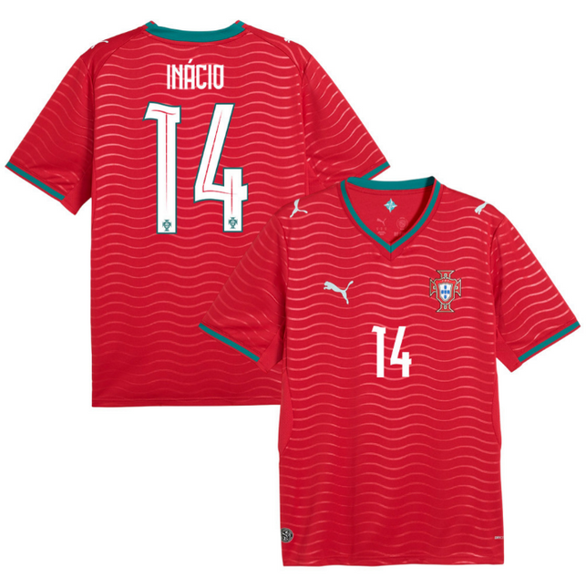 Goncalo Inacio Portugal National Team 2026 Home Jersey - Red