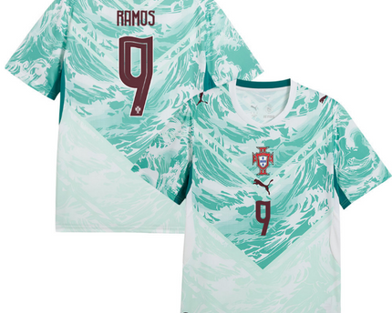 Goncalo Ramos Portugal National Team 2026 Away Jersey - White