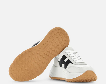 Men's Hogan Hi-Fi Grey Black Sneakers