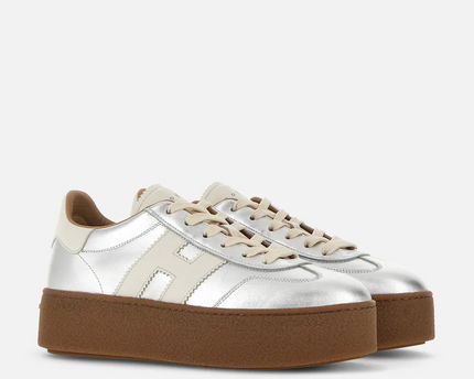 Men's Hogan Silver Sneakers