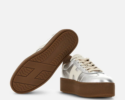 Men's Hogan Silver Sneakers