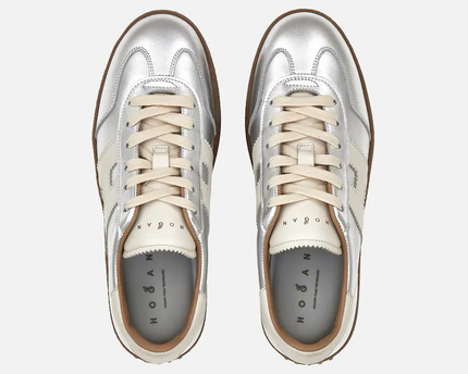 Men's Hogan Silver Sneakers