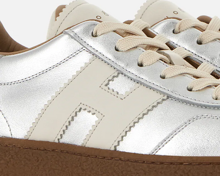 Men's Hogan Silver Sneakers