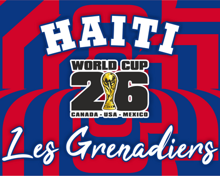 Haiti World Cup 2026 Football Supporter Flag