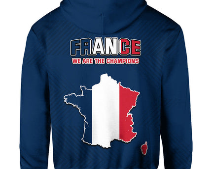France Rooster Les Bleus Football Hoodie