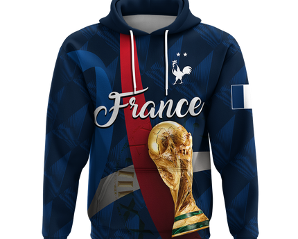 Custom France Football 2022 Hoodie
