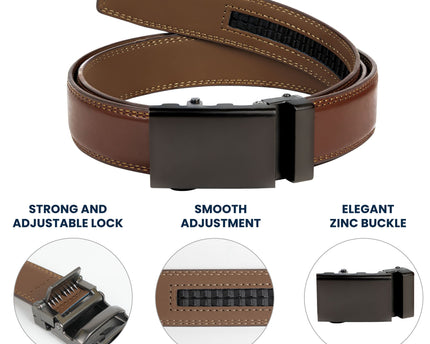 I Sucked It So It's Mine Naughty - Personalized Leather Belt With Engraved Buckle