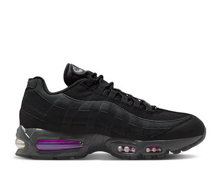 Men's Nike Air Max 95 Black Vivid Purple Shoes