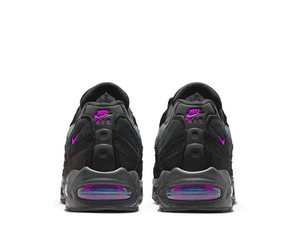 Men's Nike Air Max 95 Black Vivid Purple Shoes