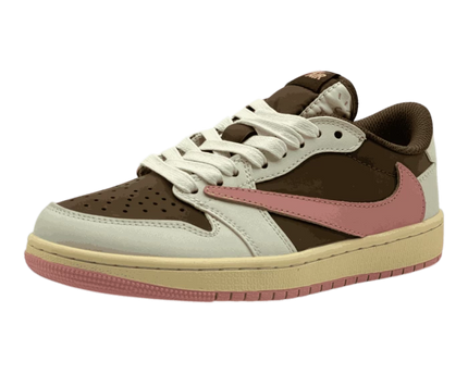 Men's Travis Scott x Air Jordan 1 Retro Low ‘ Dark Pony' Shoes
