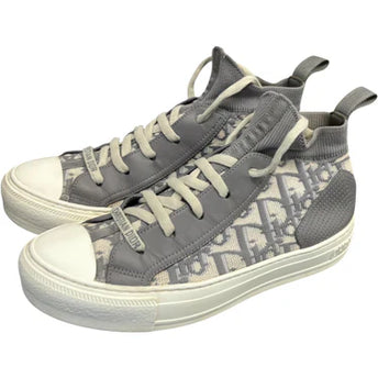 Men's Dior Walk’n’Dior Platform Deep Grey Sneakers
